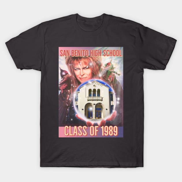 San Benito High 1989 T-Shirt by martinico71